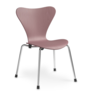 Fritz Hansen Series 7 Kinderstoel gekleurd essen, chrome