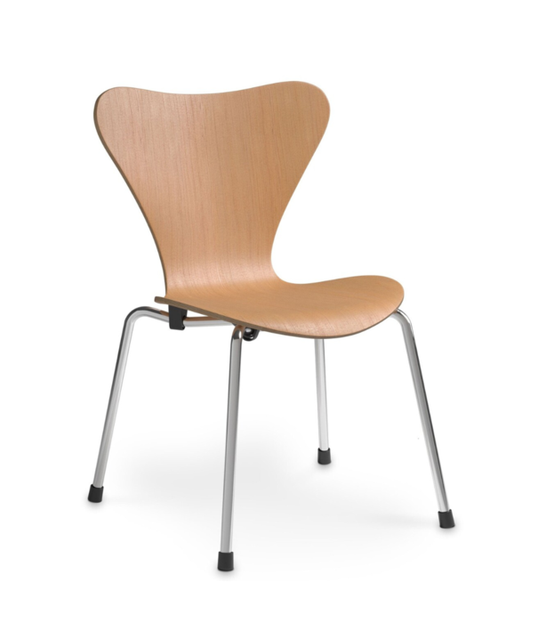 Fritz Hansen Fritz Hansen -  Series 7 kinderstoel gekleurd essen