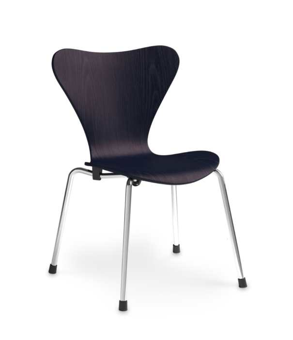Fritz Hansen Fritz Hansen Series 7 Kinderstoel gekleurd essen, chrome