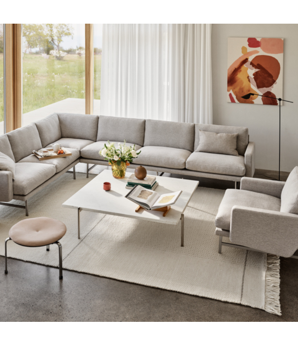 Fritz Hansen Fritz Hansen - PL111 Lissoni Lounge Chair Fjord