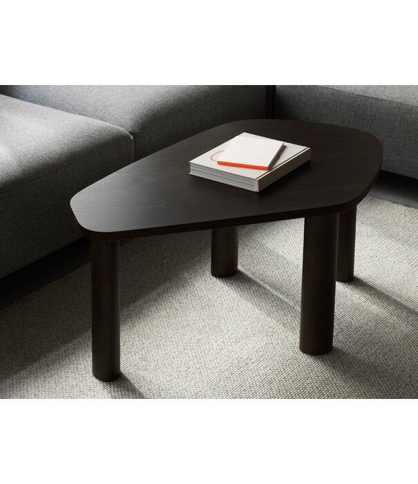 Normann Copenhagen  Normann Copenhagen - Sculp Coffee Table brown stained ash