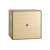 Audo - Frame shelf with door wandmodule