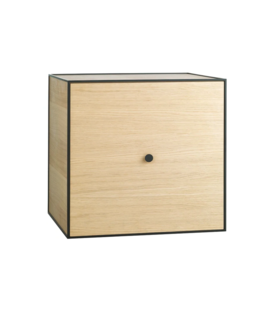 Audo - Frame shelf with door wandmodule