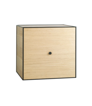 Audo - Frame shelf with door wandmodule