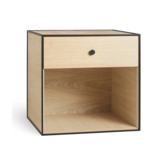 Audo - Frame shelf 1 drawer wall