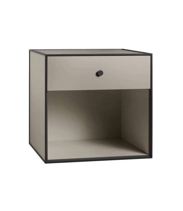 Audo Audo - Frame shelf 1 drawer wall