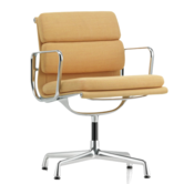 Soft Pad Chair EA 208 polished base, fabric Track, rotatable