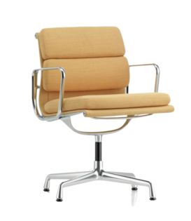 Soft Pad Chair EA 208 Bureaustoel gepolijst, stof Track, draaibaar