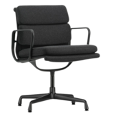 Soft Pad Chair EA 208 deep black, Cosy 2, rotatable