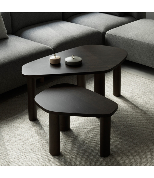 Normann Copenhagen  Normann Copenhagen - Sculp Coffee Table brown stained ash