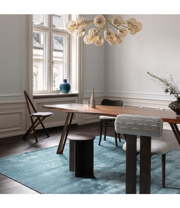 Massimo Copenhagen  Bamboo Rug Stiffkey blue