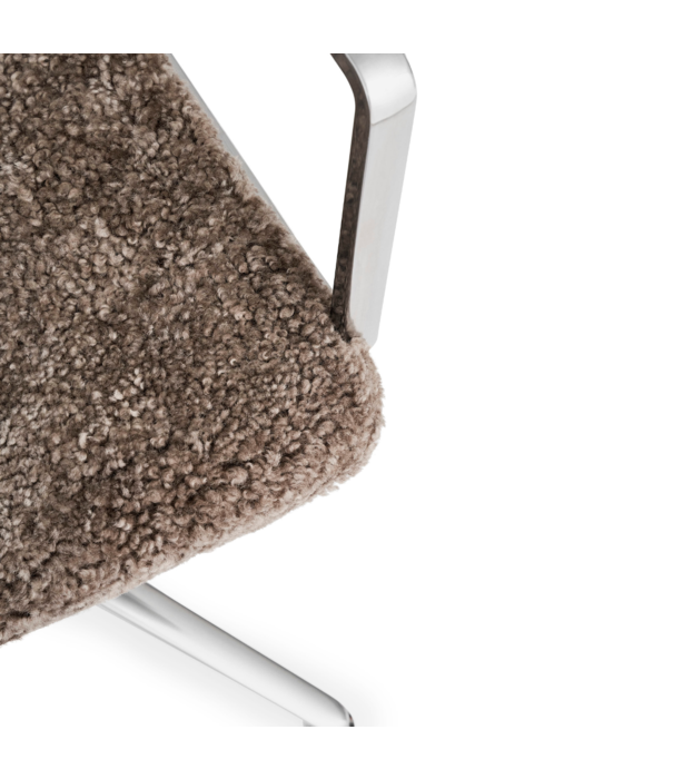 Vipp  Vipp -  452 swivel chair polished  aluminium, Curly edition