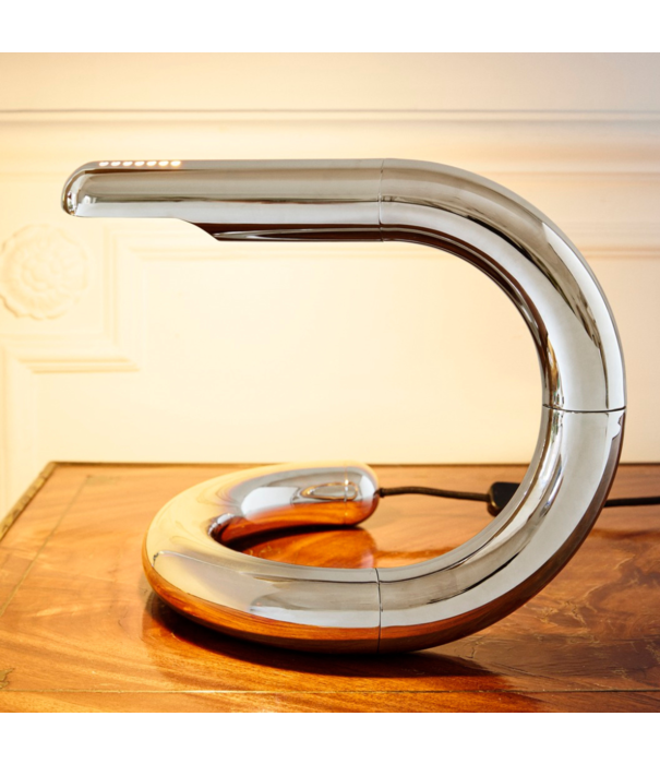 Gubi  Gubi - Aspide table lamp chrome