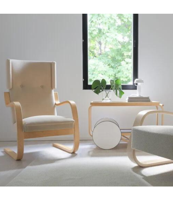 Artek  Artek - Lounge Chair 401 honing gebeitst, Vidar 323