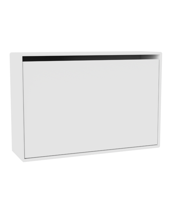Montana Furniture  Hide Shoe Cabinet Wall