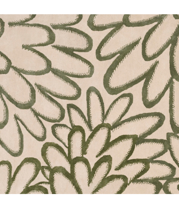 Asplund  Asplund - Bow rug / Beige - Olive