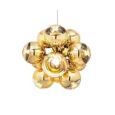 Tom Dixon - Mirror Burst Chandelier Gold