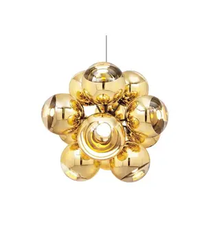 Tom Dixon - Mirror Burst Kroonluchter goud