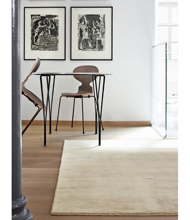 Massimo Copenhagen  Massimo - Earth Bamboo rug soft grey