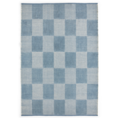 Hay - Check Rug light blue 140 x 200