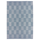 Hay - Check tapijt light blue 170 x 240