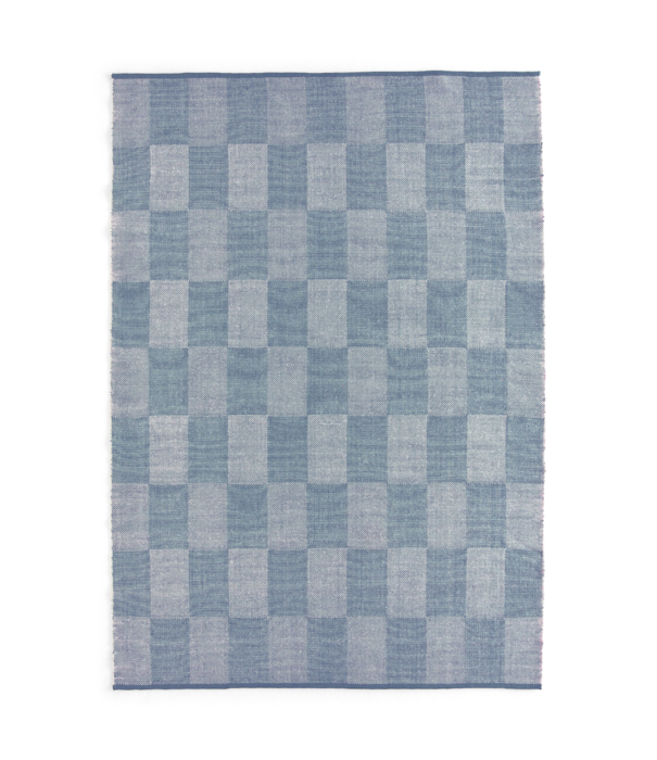 Hay  Hay - Check tapijt light blue 170 x 240