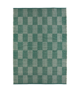 Hay - Check Rug green 170 x 240