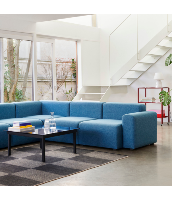 Hay  Hay - Check Rug black L check 200 x 300