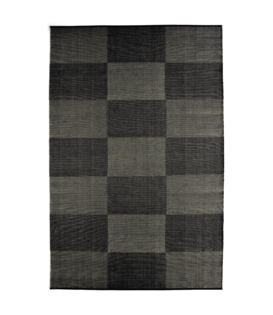 Hay - Check Rug black 200 x 300