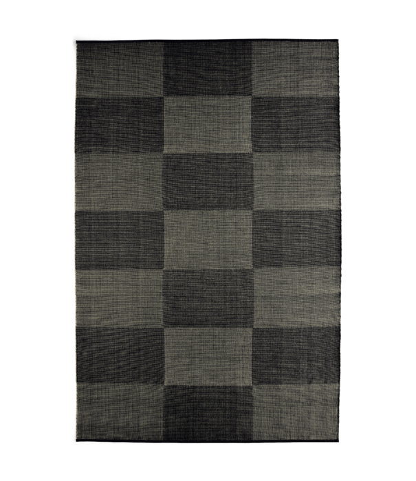 Hay  Hay - Check tapijt black  L check 200 x 300