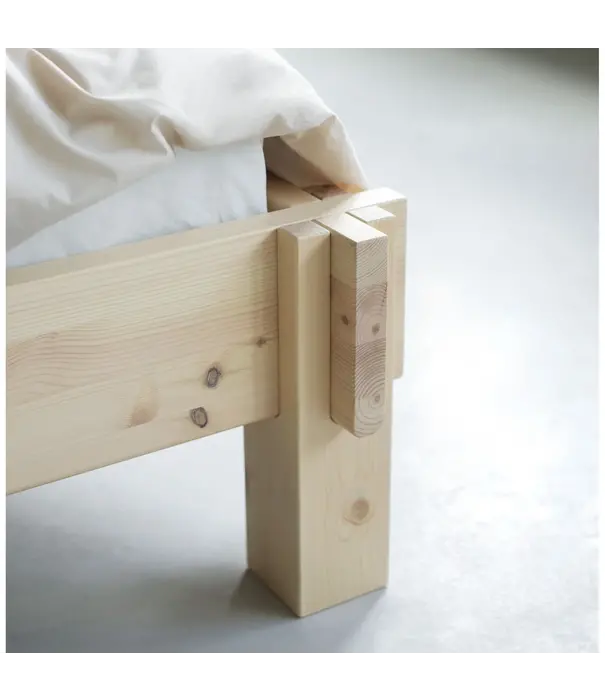 Normann Copenhagen  Normann Copenhagen - Notch Bed Frame Pine Wood