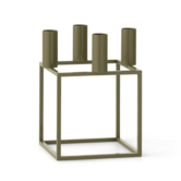 Audo - Kubus 4 candle holder steel