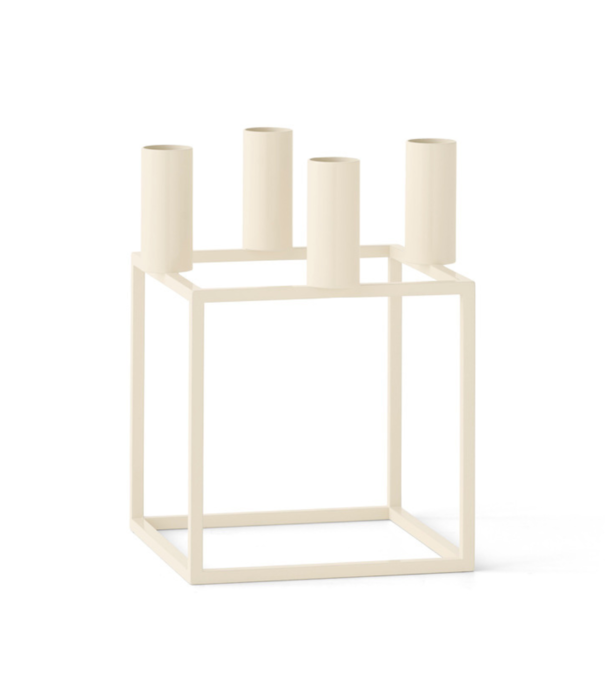 Audo Audo - Kubus 4 candle holder steel