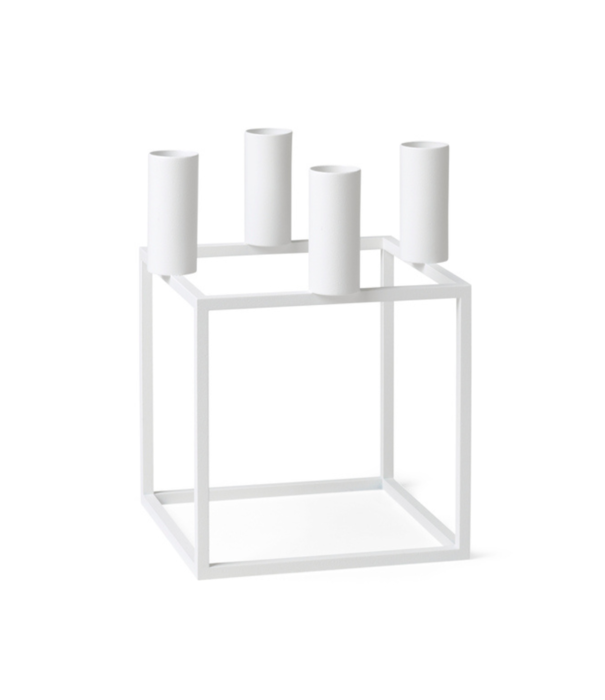 Audo Audo - Kubus 4 candle holder steel