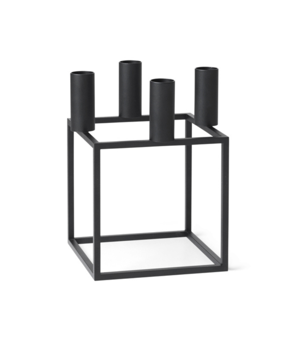 Audo Audo - Kubus 4 candle holder steel