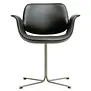 Fredericia - Flamingo Chair leather, fixed base
