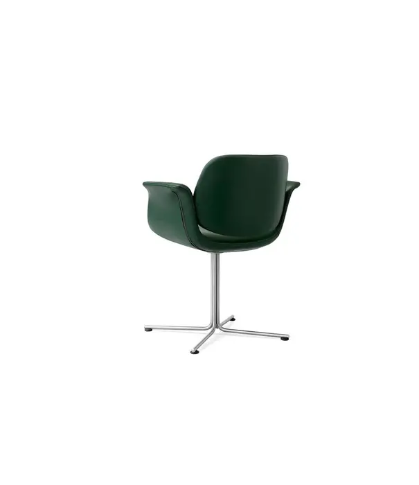 Fredericia  Fredericia - Flamingo Chair leather, fixed base