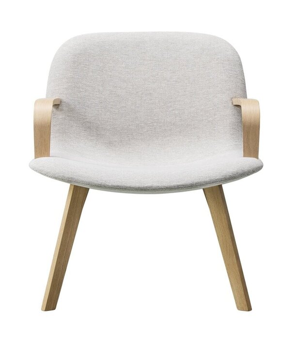 Fredericia  Model 4856 Eyes Lounge chair, oak wood base