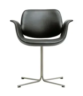 Fredericia - Flamingo Chair leather, swivel base