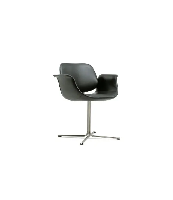 Fredericia  Fredericia - Flamingo Chair leather, swivel base