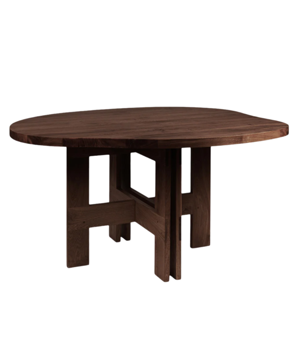 Frama  Frama Farmhouse Trestle Tafel Pond, naturel eiken