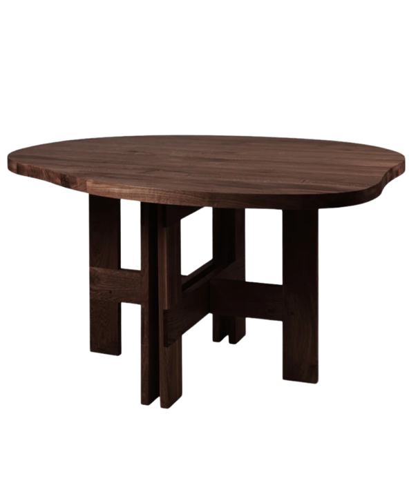 Frama  Frama Farmhouse Trestle Table Pond, dark oak