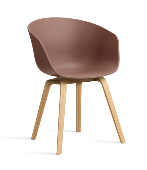 Hay  Hay AAC 22 Eetkamerstoel gelakt eiken poten