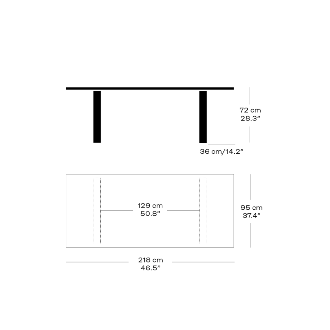 Fritz Hansen Essay dining table NORDIC NEW