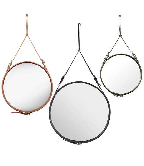Gubi  Adnet Circular mirror cream