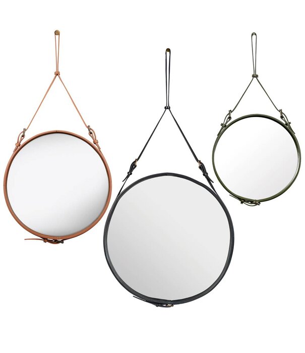 Gubi  Gubi - Adnet Circular mirror creme  Ø58