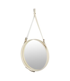 Adnet Circular Spiegel cream 58cm