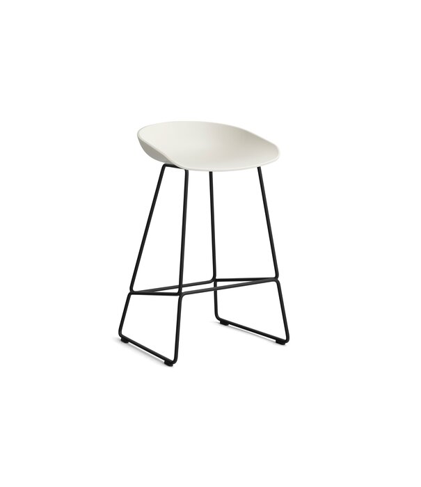 Hay  Hay AAS 38 Low Bar Stool black steel base