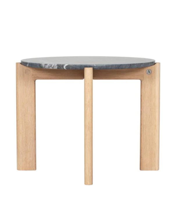 Asplund  Asplund - Iris round coffee table small, Stone top