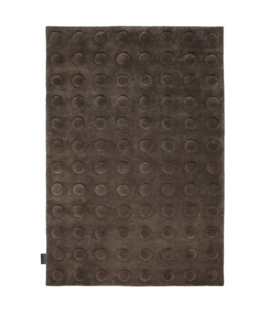 Asplund Convex Vloerkleed bitter chocolate